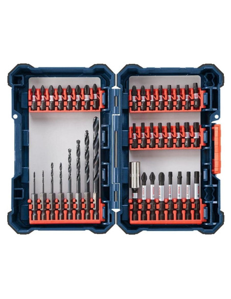 Juego de 40 Piezas Brocas y Puntas Bosch DDMS40 Juego de 40 Piezas Brocas y Puntas Bosch DDMS40