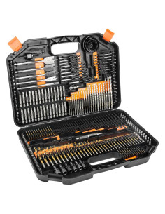 Conjunto de Brocas EnerTwist 246 Piezas para Madera y Metal