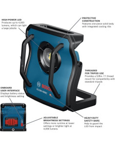 Luz de Inundación Bosch 18V 4000 Lúmenes Bluetooth 2