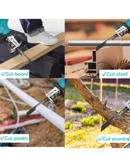 Sierra Recíproca Inalámbrica Genérico 18V para Makita Sierra Recíproca Inalámbrica Genérico 18V para Makita
