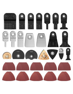 100 Piezas Cuchillas Sierra Oscilante HOTBEST Multiusos