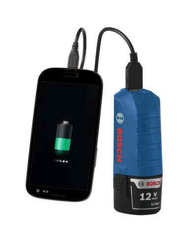 Adaptador de Energía Portátil Bosch GAA12V-21 12V Max 2.1A
