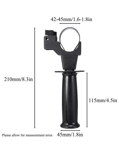 Mango Auxiliar Frontal Eléctrico SENRISE Ajustable 210mm