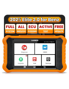 Escáner OBD2 LAUNCH Creader Elite V2.0 para Mercedes Benz