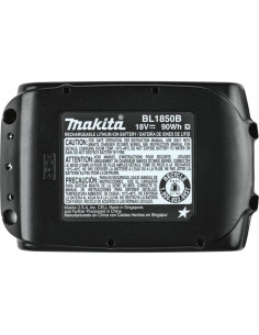Batería Litio-Ion 18V Makita BL1850B-2 5.0Ah 2-Pack 2