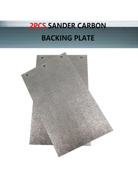 2 Piezas Placa de Respaldo de Carbono para Lijadora Makita 9403 2 Piezas Placa de Respaldo de Carbono para Lijadora Makita 9403
