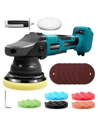 Pulidora a Batería Makita 18V 5" 3 Velocidades Sin Cable