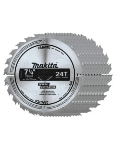 Hoja de sierra circular Makita D-45989 24T 10 piezas