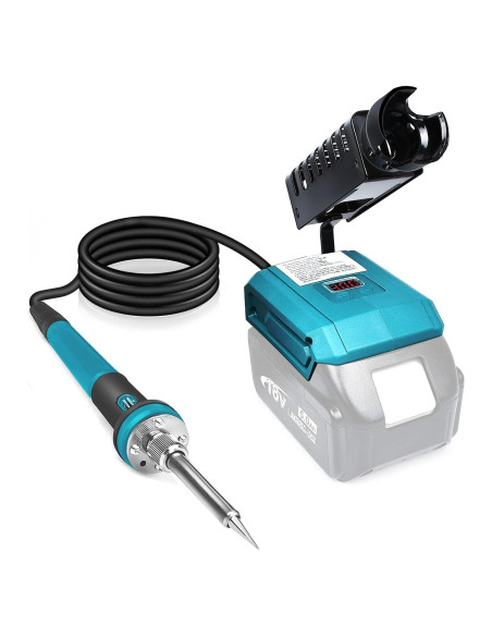 Estación de Soldadura Inalámbrica QSDXNYDC 60W 18V Portátil Estación de Soldadura Inalámbrica QSDXNYDC 60W 18V Portátil