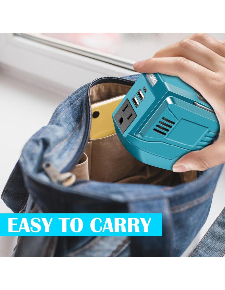 Inversor de Potencia 200W ZUYIYI para Batería Makita 18V Inversor de Potencia 200W ZUYIYI para Batería Makita 18V