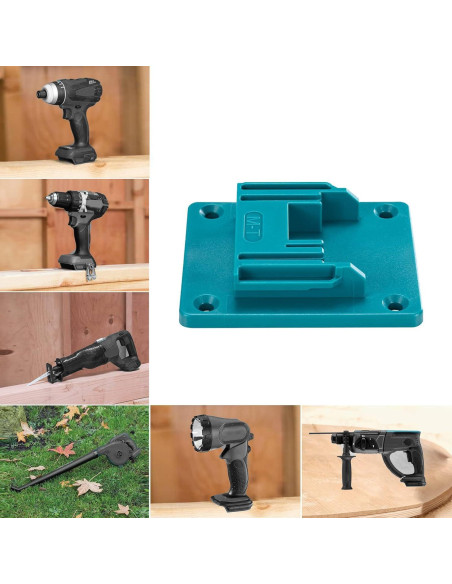5 Soportes de Montaje Crivnhar para Taladro 18V con Tornillos 5 Soportes de Montaje Crivnhar para Taladro 18V con Tornillos