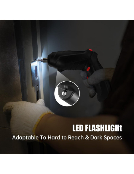 Destornillador Eléctrico Recargable SENXINGYAN 3.6V 47 Acc. Destornillador Eléctrico Recargable SENXINGYAN 3.6V 47 Acc.