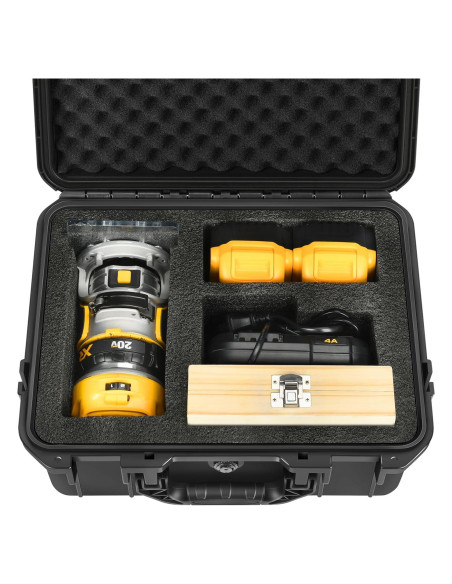 Funda Dura LOTOCASE para Router Dewalt 20V - Impermeable Funda Dura LOTOCASE para Router Dewalt 20V - Impermeable