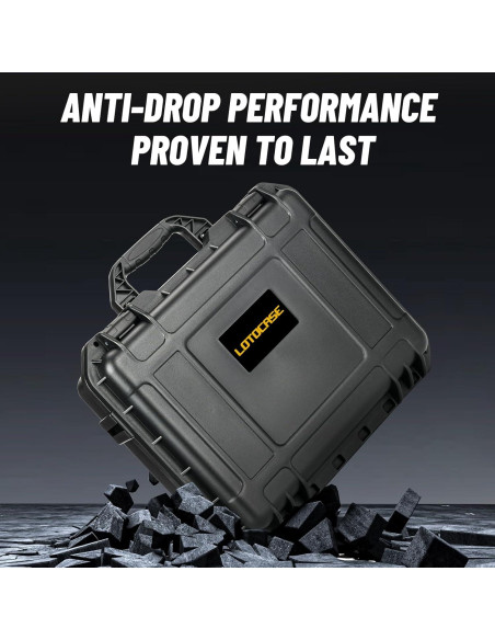 Funda Dura LOTOCASE para Router Dewalt 20V - Impermeable Funda Dura LOTOCASE para Router Dewalt 20V - Impermeable