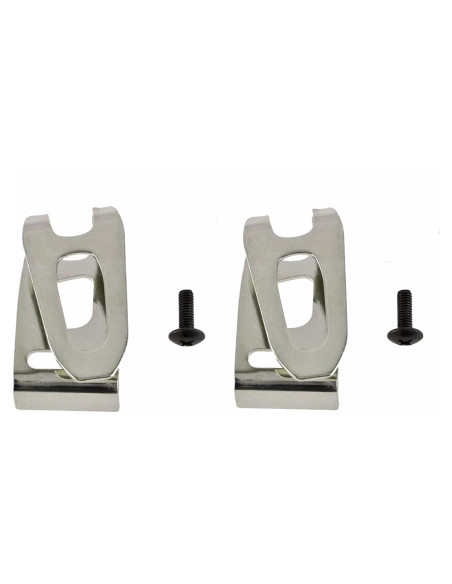 Ganchos de Cinturón SANFAY 346449-3 Acero Inoxidable (2PCS) Ganchos de Cinturón SANFAY 346449-3 Acero Inoxidable (2PCS)