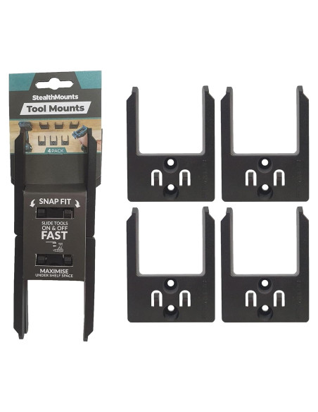 Soporte de Herramientas StealthMounts 4 Piezas para Makita 40V Soporte de Herramientas StealthMounts 4 Piezas para Makita 40V