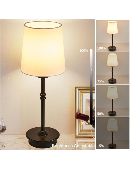 Lámpara de Mesa Inalámbrica Recargable A1A9 LED 13 Colores Lámpara de Mesa Inalámbrica Recargable A1A9 LED 13 Colores