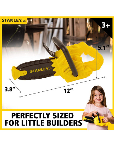 Motosierra a Batería Stanley Jr. para Niños 3+ Aventura Segura