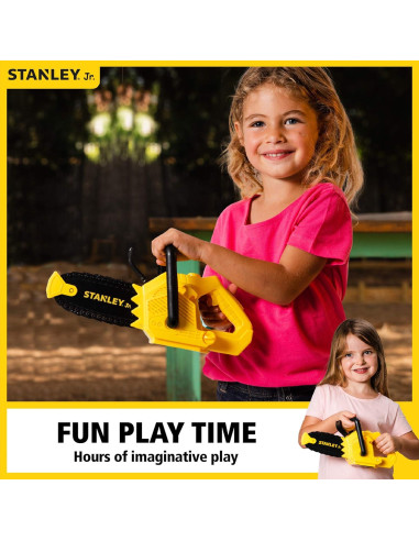 Motosierra a Batería Stanley Jr. para Niños 3+ Aventura Segura