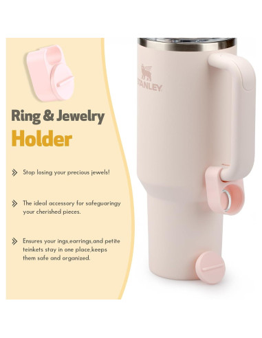 Set de 3 Accesorios para Taza Stanley Cupoita Rosa
