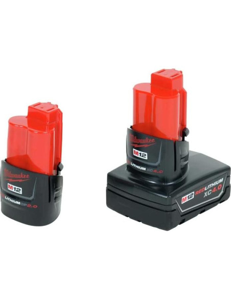 Taladro Percusión Milwaukee M12 1/2" + Impacto 1/4" Taladro Percusión Milwaukee M12 1/2" + Impacto 1/4"