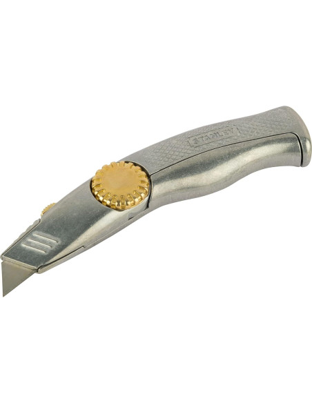 Cuchillo de Corte Stanley 0-10-819 Retráctil Acero Inoxidable Cuchillo de Corte Stanley 0-10-819 Retráctil Acero Inoxidable