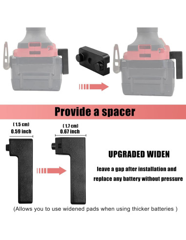Soporte Magnético BPOPO para Puntas de 6.35 mm Milwaukee