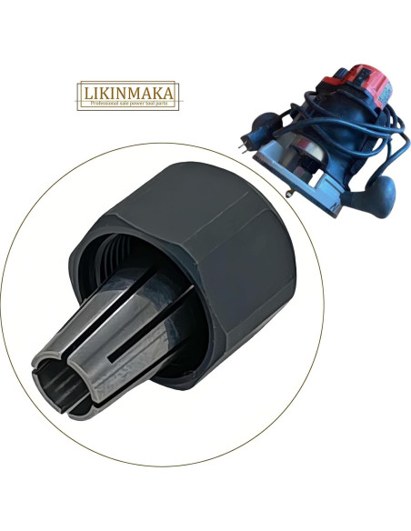 Tuerca de Colet Milwaukee 48-66-1015 1/4" Auto-liberación Tuerca de Colet Milwaukee 48-66-1015 1/4" Auto-liberación