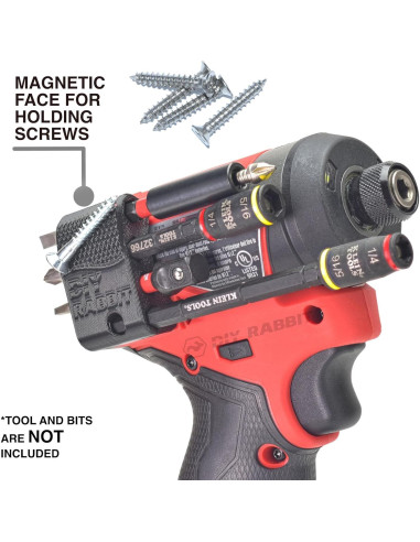 Soporte de Brocas Milwaukee M12 Gen 3 con 7 Piezas Magnéticas