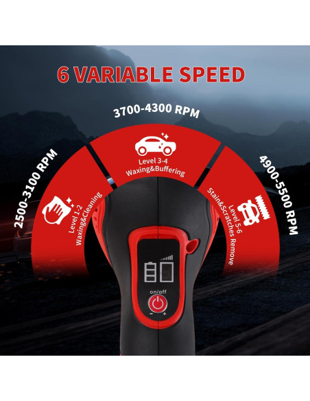 Pulidora Inalámbrica Milwaukee M18 6'' 6800 RPM Pulidora Inalámbrica Milwaukee M18 6'' 6800 RPM