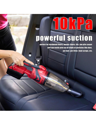 Aspiradora Inalámbrica PMLYQ 140W 0.6L HEPA para Mascotas