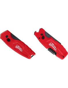 Cuchillo Utilitario Milwaukee 2 Piezas Plegable 6-en-1 Rojo 2