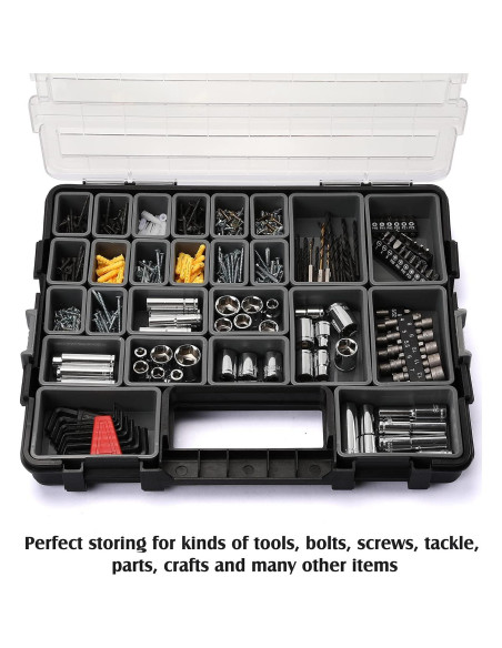 MIXPOWER Organizador Portátil 25 Compartimentos 1.35 kg MIXPOWER Organizador Portátil 25 Compartimentos 1.35 kg