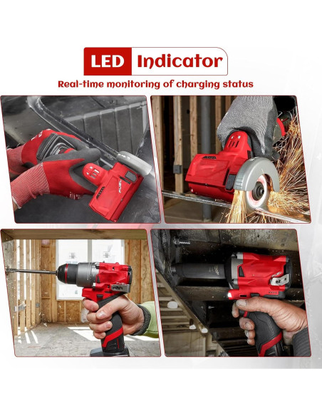 Paquete de 2 Baterías 3500mAh + Cargador Milwaukee M12 Paquete de 2 Baterías 3500mAh + Cargador Milwaukee M12