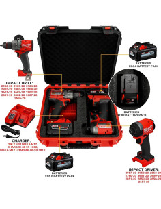 Estuche para Taladro Milwaukee M18 - Protección IP67 2