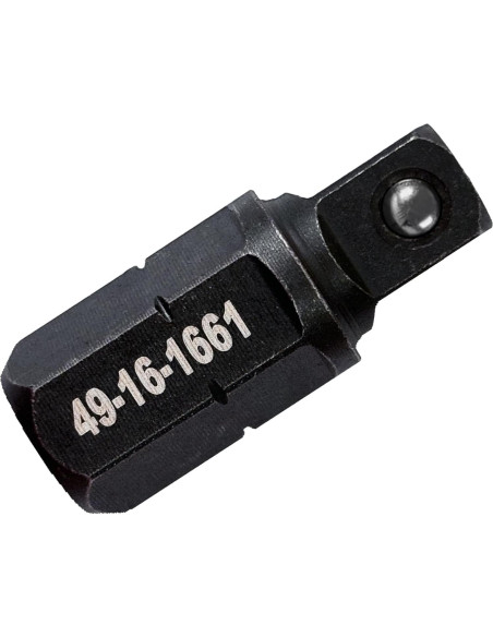 Adaptador de Carraca Milwaukee 49-16-1661 3/8'' Hex Adaptador de Carraca Milwaukee 49-16-1661 3/8'' Hex