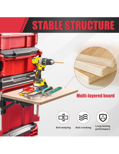 Mesa Plegable BPOPO para Herramientas Milwaukee Packout
