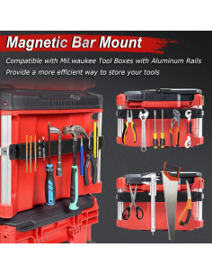 Soporte Magnético Packout DNShorix 37.59x4.57cm 22.68kg 2