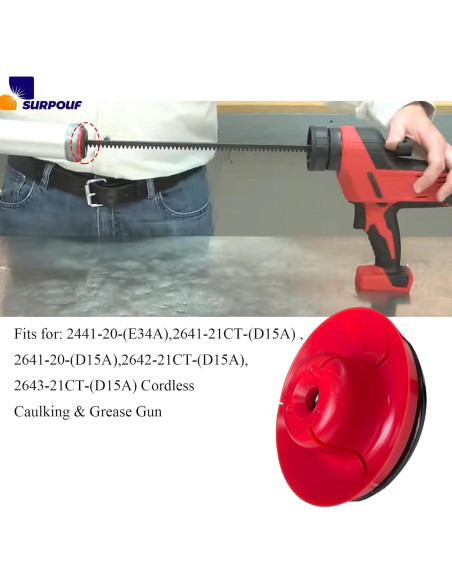 Kit de Tornillo de Reemplazo 44-70-0375 para Émbolo de Barril de Salchicha 20 oz - SURPOUF Kit de Tornillo de Reemplazo 44-70-0375 para Émbolo de Barril de Salchicha 20 oz - SURPOUF