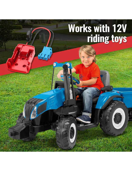 Adaptador de Batería Kzreect 18V para Juguetes Peg-Perego Adaptador de Batería Kzreect 18V para Juguetes Peg-Perego