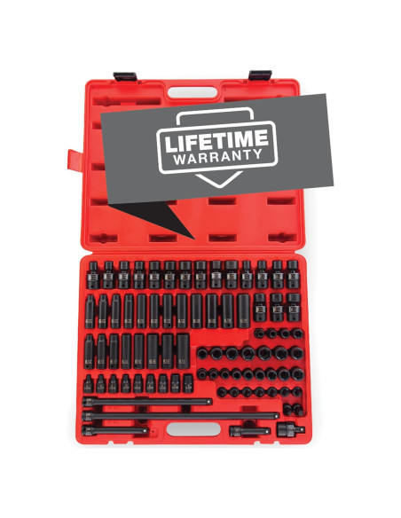 Conjunto 80 Piezas Enchufes 3/8" Drive Sunex 3580 Conjunto 80 Piezas Enchufes 3/8" Drive Sunex 3580