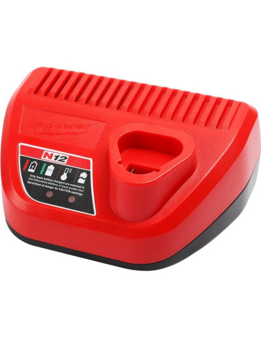 Cargador y Batería 12V 6.0Ah TENMOER para Milwaukee