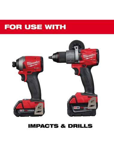 Kit de Brocas de Escalón Milwaukee 3 Piezas Titanio
