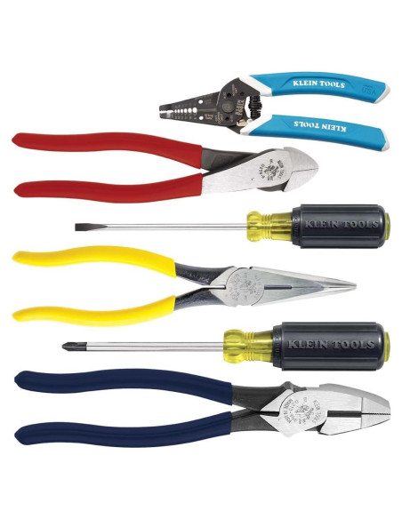 Kit de Herramientas Klein Tools 80080 para Electricistas 6 Piezas Kit de Herramientas Klein Tools 80080 para Electricistas 6 Piezas