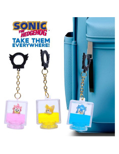 Colgante de Mochila Just Toys Sonic - Figura Brillante 6.35 cm 2