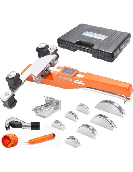 Dobladora de Tubos VEVOR 1/4"-7/8" 90 con 7 Matrices Dobladora de Tubos VEVOR 1/4"-7/8" 90 con 7 Matrices