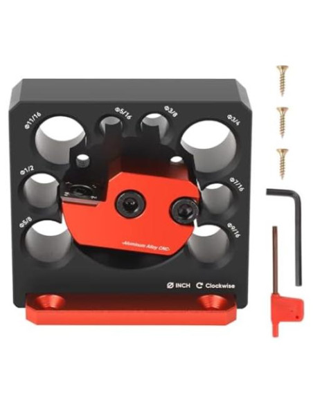 Plantilla Dowel Jig Yosoo 8 Agujeros Ajustable 0,38 kg Plantilla Dowel Jig Yosoo 8 Agujeros Ajustable 0,38 kg