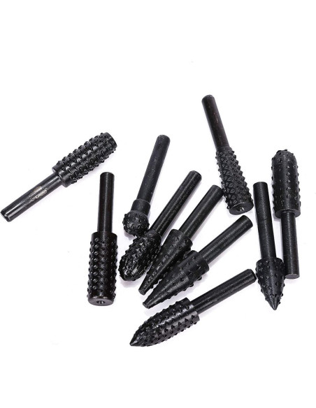 ASNOMY 10PCS Brocas de Tornillo 6.3mm para Carpintería ASNOMY 10PCS Brocas de Tornillo 6.3mm para Carpintería