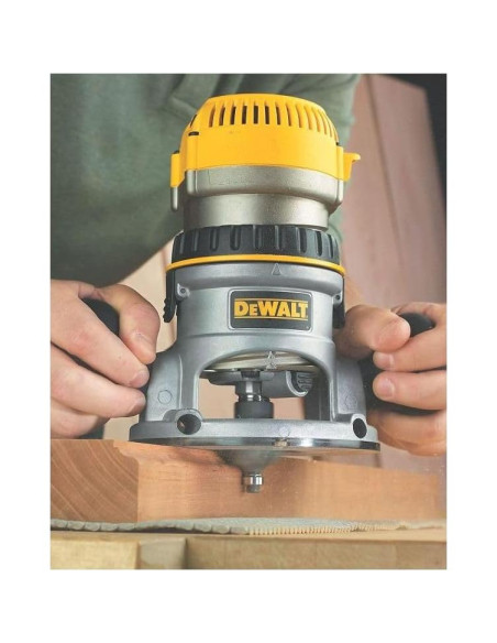 Fresadora DEWALT DW618K 2.25 HP Base Fija Amarillo Fresadora DEWALT DW618K 2.25 HP Base Fija Amarillo
