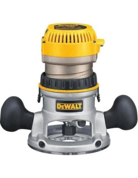 Fresadora DEWALT DW618K 2.25 HP Base Fija Amarillo Fresadora DEWALT DW618K 2.25 HP Base Fija Amarillo